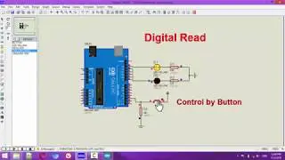 Arduino Demo - Digital Read Control LED Using Button