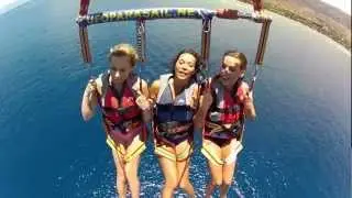 UFO Parasailing Fly Video Demo - Kaanapali Beach, Maui