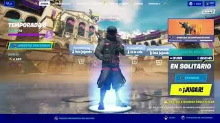 jugando Fortnite