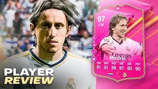 is 97 FUTTIES Modric the BEST Midfielder on FC24?!