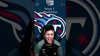 Tennessee Titans vs Chicago Bears Week 1 Prediction #nfl #titanup #titans #sports #fyp