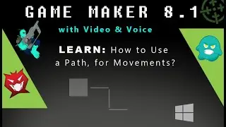 Game Maker 8.1: How to Use a Path, for Movements?