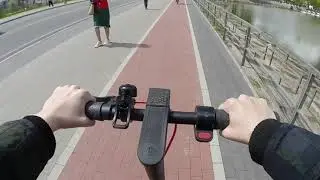 Едем в лес по камням на Электросамокате Xiaomi m365 Pro2 онлайн в реальных условиях #electricscooter