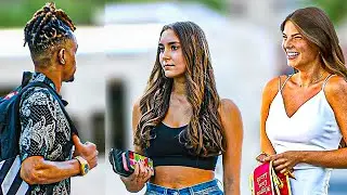 PICKING UP Hot College Girls 