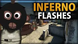 CS:GO - Essential Inferno Flashes