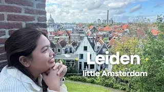 First Time on the Bus and Train! Meeting Friends & Exploring Naturalis Museum and Burcht Van Leiden!