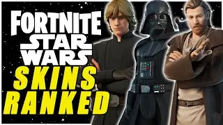 I RANKED ALL STAR WARS SKINS IN FORTNITE! (January 2023)