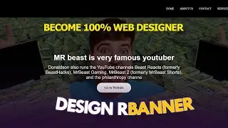 How to Design a Banner Using HTML & CSS in Hindi Urdu in 2024