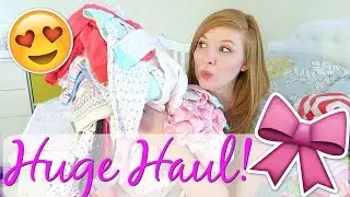 HUGE BABY GIRL HAUL!