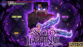 THIS IS THE BEST SOLO LEVELING MOD/ADDON FOR MINECRAFT PE/BE 26.0+ 🔥