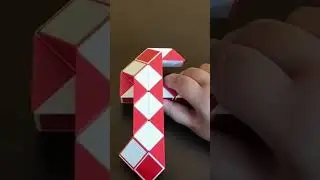 How to make a Ship With Snake Cube || Snake Puzzle || Rubiks Twist  #shorts