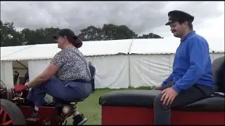 Stapleford Miniature Railway Vintage Steam Rally 2023. I'm On The Miniature Traction Engine