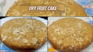 Spongy and Perfect Dry fruit Cake
