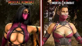 Mortal Kombat 1 - All Character Models Comparison - MK9 vs MK1