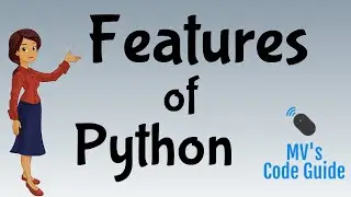 2.  Features of Python