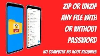 Extract any password protected Zip/Rar Files Games without password on Android (English and Hindi)