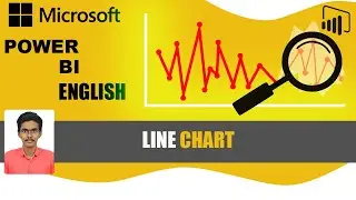 How to create Line Chart In Power BI | Dual Axis Chart In Power BI | Power BI Forecasting | English