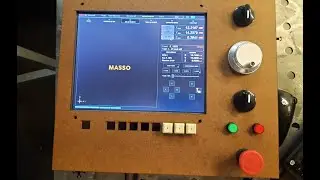 Masso G3 CNC Operator Interface - Dry Fit