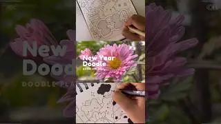 New Year Doodle Art Video #drawing #doodlelovers