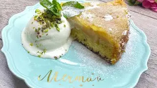 Шарлотка с карамельными яблоками ,очень вкусный яблочный пирог