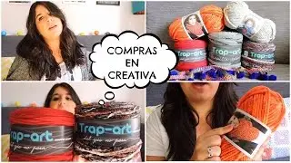 Compras ganchilleras en Creativa Madrid :)