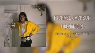 Michael Jackson - Liberian Girl (Accapela From Multitrack) (Visualiser) 4K 2024