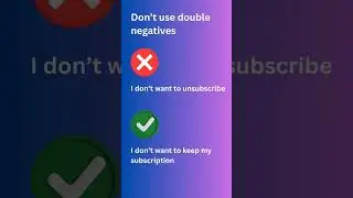 8 Do's and Don'ts for UX Writing #ux #ui #figma #userexperience #shorts #short #usa