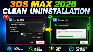 Uninstall 3ds Max 2025 Completely