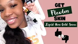 GET FLAWLESS SKIN Liquid Rose Gold Serum Review
