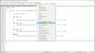 #8 If, If else, Else If Statement/Conditions  in Java | Tamil.