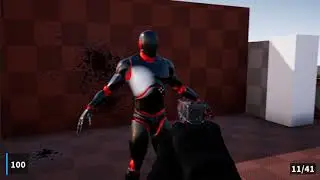 Character Hit Masks for splats and wounds [Unreal Engine 4]