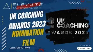 UK Coaching Award Nomination - Talent Development Coach of the Year