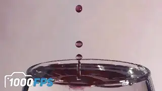 КАПЛЯ ВОДЫ | ЗАМЕДЛЕННАЯ СЪЕМКА | 1000 FPS