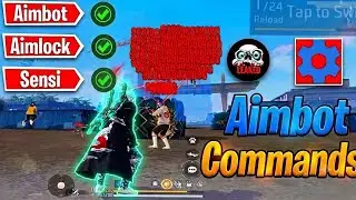 Best SetEdit Commands for OB54 Update Get 100% Headshot Rate 🇧🇷| Free Fire Headshots Settings
