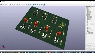 PCB Design with KiCad 8 | Continuation of Reaction Time Race Game Project