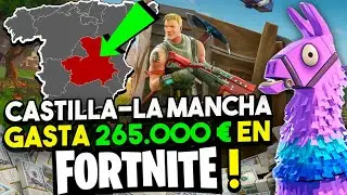 El Gobierno de Castilla-La Mancha GASTA 265.000€ en FORNITE !!!💸🔥