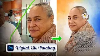 Smudge Painting in Photoshop (Easy Trick) - Digital Painting Tutorial 2022 | GraphixVai