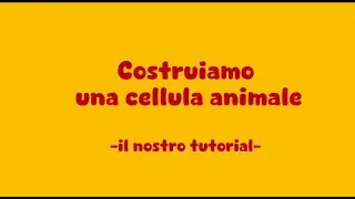 LA CELLULA ANIMALE 3D