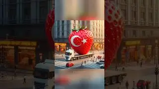 Strawberry 🍓❤️ Bangladesh Algeria Iraq | Islamic Ai Shorts | YouTube | Riyad Algorithm #shorts #cute