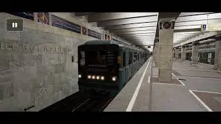 Subtransit drive  Электропоезд 81-717 Номерной  На станции Новогереево