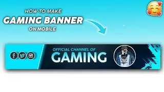How To Make Professional Gaming banner in pixellab || How To Make Gaming Banner || #gaming_banner 🔥