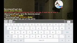 My Minecraft: Pocket Edition Stream Zombie attack