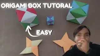 How to make a ORIGAMI Box 2025!