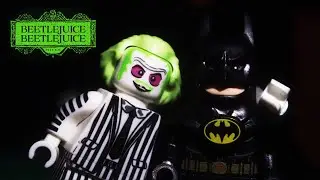 Beetlejuice and Batman Scene
