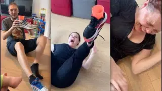 When Mum & Dad try the Shoe Challenge 👟😬