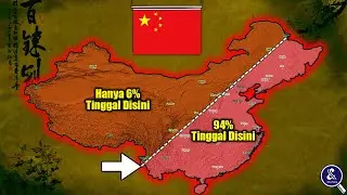 WHY DOES ONLY 6% OF CHINA'S POPULATION LIVE ON THE WEST SIDE OF THE WHITE LINE?