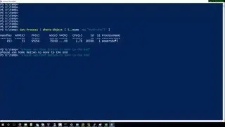 How to move the cursor to the end of the command line