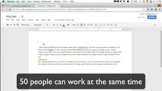 Google Drive - Share, comment and collborate