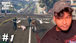 We Robbed Los Santos City Bank | GTA V Gameplay Day #1