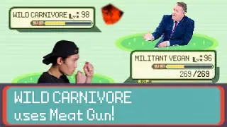 Vegan Vs Meat Eater But It's A Pokemon Battle